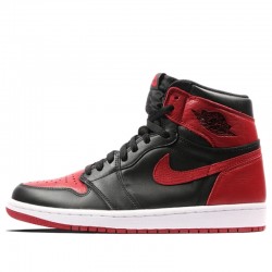 Air Jordan 1 Retro High "Bred Banned" 2016 Mens/Womens AJ1 Sneakers 555088-001