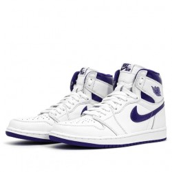 Air Jordan 1 Retro High "Court Purple" Mens/Womens AJ1 Sneakers CD0461-151