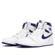 Air Jordan 1 Retro High Court Purple Mens/Womens AJ1 Sneakers CD0461-151