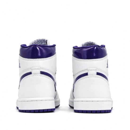 Air Jordan 1 Retro High Court Purple Mens/Womens AJ1 Sneakers CD0461-151