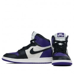 Air Jordan 1 Retro High "Court Purple" Womens/Mens AJ1 Sneakers 575441-501