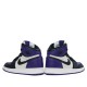 Air Jordan 1 Retro High Court Purple Womens/Mens AJ1 Sneakers 575441-501