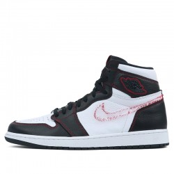 Air Jordan 1 Retro High Defiant"White Black Gym Red" Mens/Womens AJ1 Sneakers CD6579-071