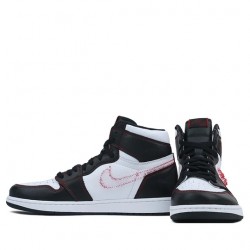 Air Jordan 1 Retro High Defiant"White Black Gym Red" Mens/Womens AJ1 Sneakers CD6579-071