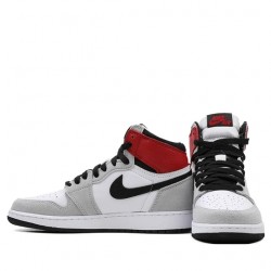 Air Jordan 1 Retro High "Light Smoke Grey" Womens/Mens AJ1 Sneakers 575441-126