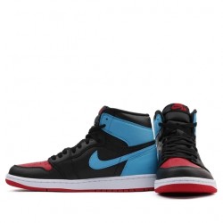 Air Jordan 1 Retro High "NC to Chi Leather" Mens/Womens AJ1 Sneakers CD0461-046