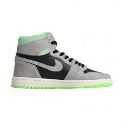 Air Jordan 1 Retro High "Neutral Grey Volt" Womens/Mens AJ1 Sneakers 555088-070