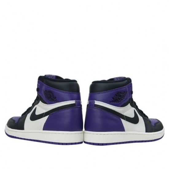 Air Jordan 1 Retro High OG Court Purple Womens/Mens AJ1 Sneakers 555088-501