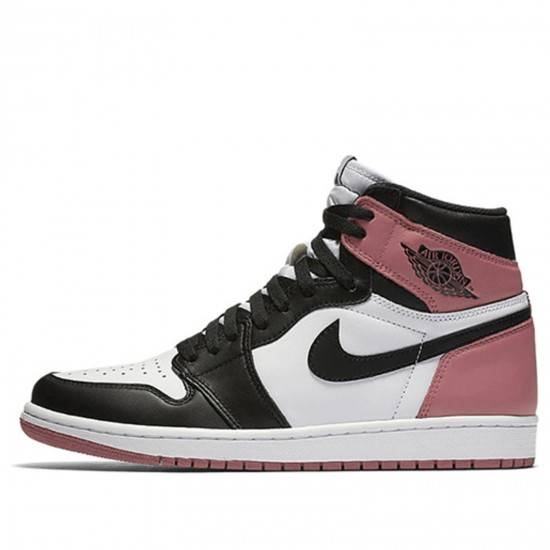 Air Jordan 1 Retro High Rust Pink Womens/Mens AJ1 Sneakers 861428-101