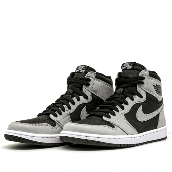 Air Jordan 1 Retro High Shadow 2.0 Womens/Mens AJ1 Sneakers 555088-035