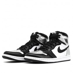 Air Jordan 1 Retro High "Silver Toe" Mens/Womens AJ1 Sneakers CD0461-001