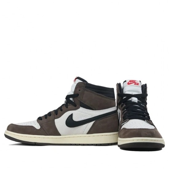 Air Jordan 1 Retro High Travis Scott Mens/Womens AJ1 Sneakers CD4487-100