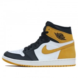 Air Jordan 1 Retro High "Yellow Ochre" Mens/Womens AJ1 Sneakers 555088-109