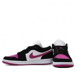 Air Jordan 1 Low "Black Cactus Flower" Womens AJ1 Sneakers DC0774-005