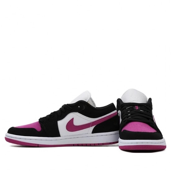 Air Jordan 1 Low Black Cactus Flower Womens AJ1 Sneakers DC0774-005