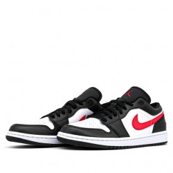 Air Jordan 1 Low "Black Siren Red" Womens/Mens AJ1 Sneakers DC0774-004