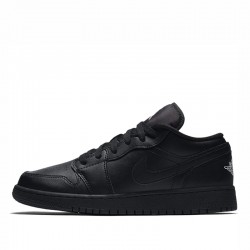 Air Jordan 1 Low "Black" Womens/Mens AJ1 Sneakers 553560-006