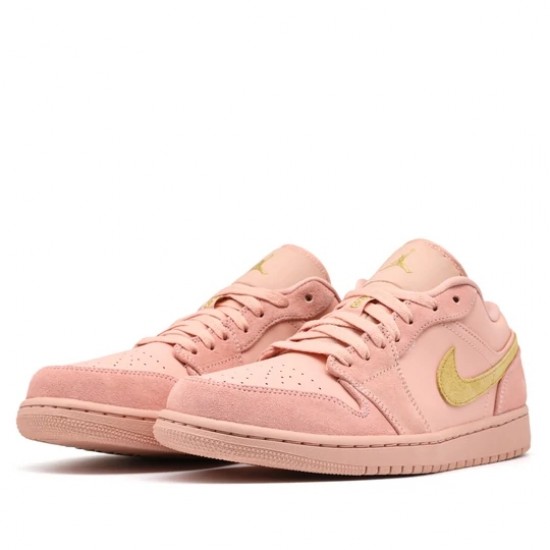 Air Jordan 1 Low Coral Stardust Mens/Womens AJ1 Sneakers CJ9216-676