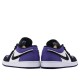 Air Jordan 1 Low Court Purple Womens/Mens AJ1 Sneakers 553558-125