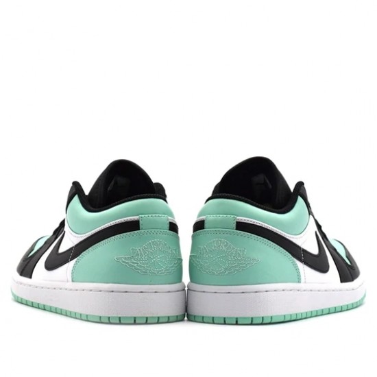 Air Jordan 1 Low Emerald Toe Mens/Women AJ1 Sneakers 553558-117