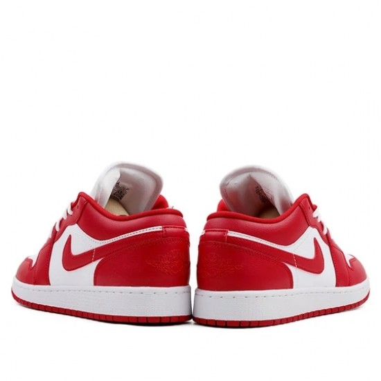 Air Jordan 1 Low Gym Red White Womens/Mens AJ1 Sneakers 553560-611