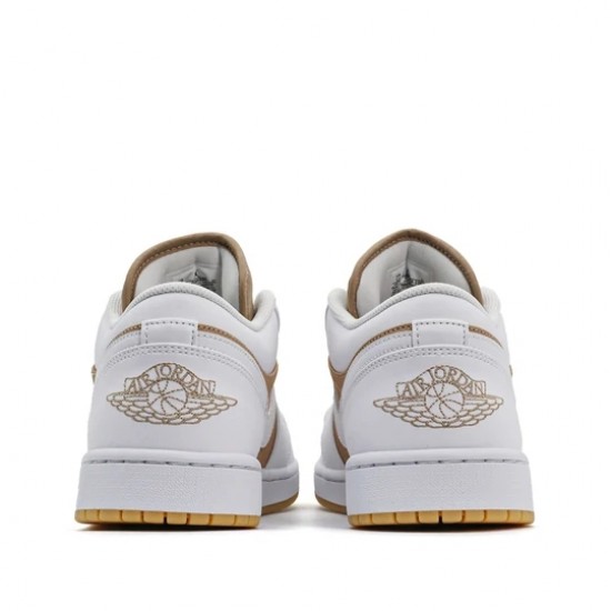 Air Jordan 1 Low Hemp White Mens AJ1 Sneakers DN6999-100