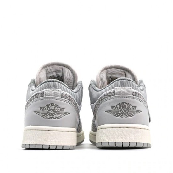 Air Jordan 1 Low PRM Smoke Grey Elephant Womens/Mens AJ1 Sneakers DH4269-100