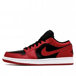 Air Jordan 1 Low "Reverse Bred" Womens/Mens AJ1 Sneakers 553560-606