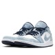 Air Jordan 1 Low Washed Denim Mens/Womens AJ1 Sneakers CZ8455-100