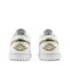 Air Jordan 1 Low White Metallic Gold Mens/Womens AJ1 Sneakers CZ4776-100