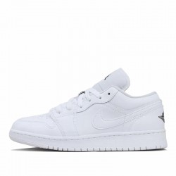 Air Jordan 1 Low "White" Womens/Mens AJ1 Sneakers 553560-101