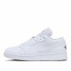 Air Jordan 1 Low White Womens/Mens AJ1 Sneakers 553560-101