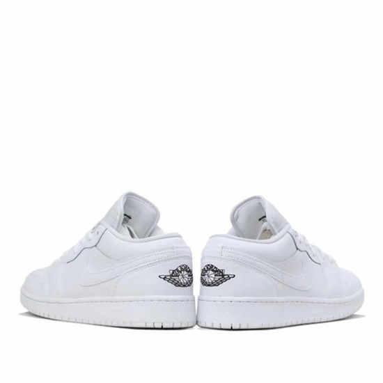 Air Jordan 1 Low White Womens/Mens AJ1 Sneakers 553560-101