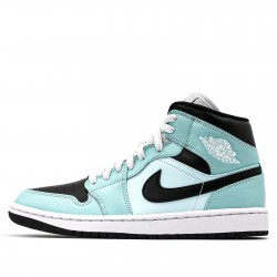 Air Jordan 1 Mid "Aqua Blue Tint" Mens/Womens AJ1 Sneakers BQ6472-300