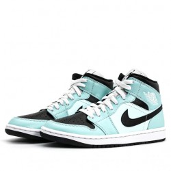 Air Jordan 1 Mid "Aqua Blue Tint" Mens/Womens AJ1 Sneakers BQ6472-300