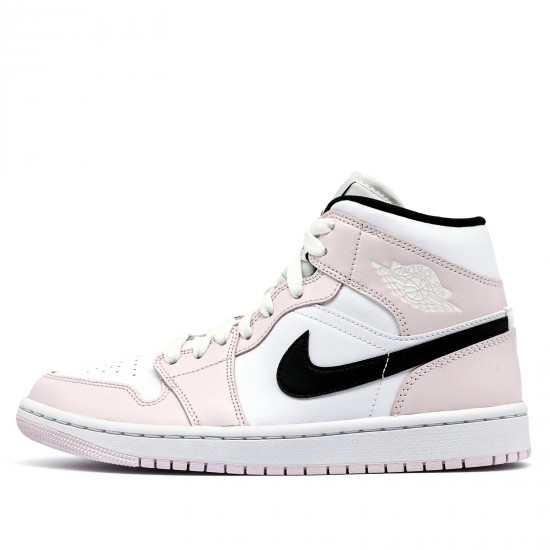 Air Jordan 1 Mid Barely Rose Womens/Mens AJ1 Sneakers BQ6472-500