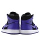 Air Jordan 1 Mid Black Dark Concord Womens/Mens AJ1 Sneakers 554724-051