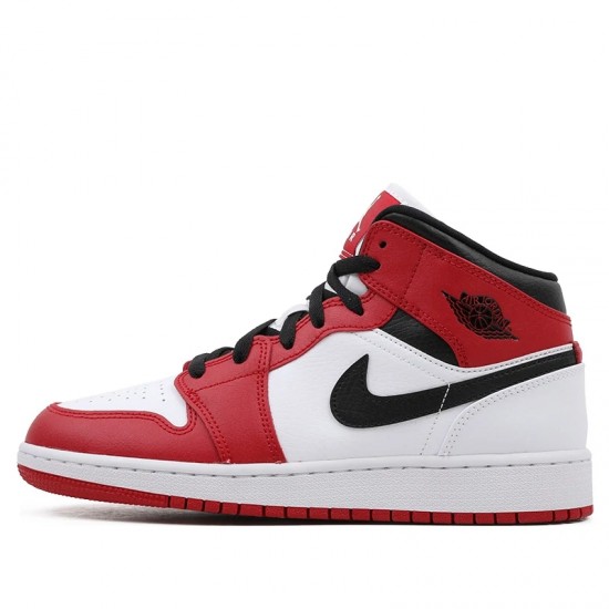 Air Jordan 1 Mid Chicago 2020 Mens/Womens AJ1 Sneakers 554725-173