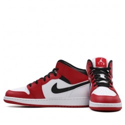 Air Jordan 1 Mid "Chicago 2020" Mens/Womens AJ1 Sneakers 554725-173