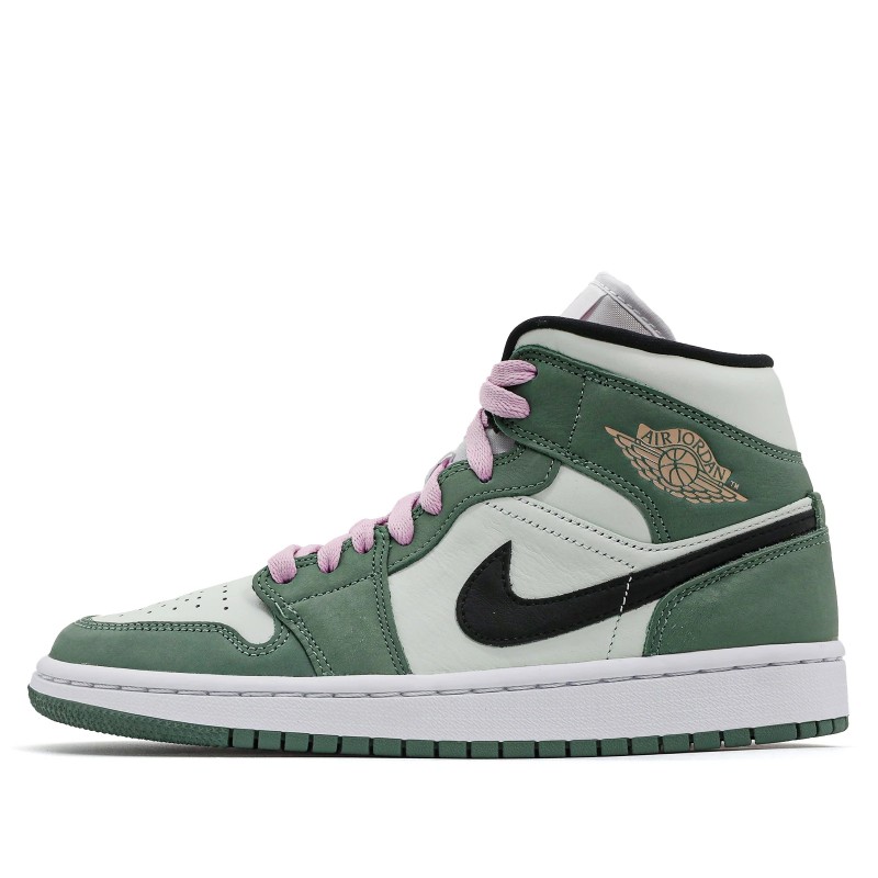 Air Jordan 1 Mid "Dutch Green" Mens/Womens AJ1 Sneakers CZ0774-300