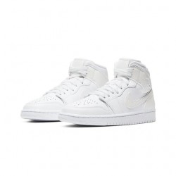 Air Jordan 1 Mid "Ivory White" Womens AJ1 Sneakers BQ6472-112