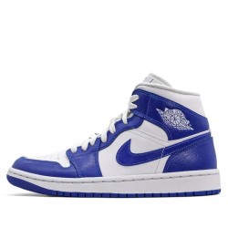 Air Jordan 1 Mid "Kentucky Blue" Mens/Womens AJ1 Sneakers BQ6472-104