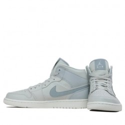 Air Jordan 1 Mid "Light Bone" Mens/Womens AJ1 Sneakers 852542-003