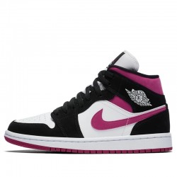 Air Jordan 1 Mid "Magenta" Mens/Womens AJ1 Sneakers BQ6472-005