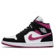 Air Jordan 1 Mid Magenta Mens/Womens AJ1 Sneakers BQ6472-005