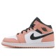 Air Jordan 1 Mid Pink Quartz Womens/Mens AJ1 Sneakers 555112-603