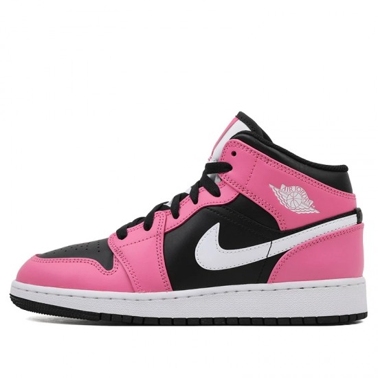 Air Jordan 1 Mid Pinksicle GS AJ1 Sneakers 555112-002