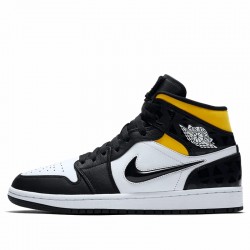 Air Jordan 1 Mid "Quai54" 2019 Mens AJ1 Sneakers CJ9219-001