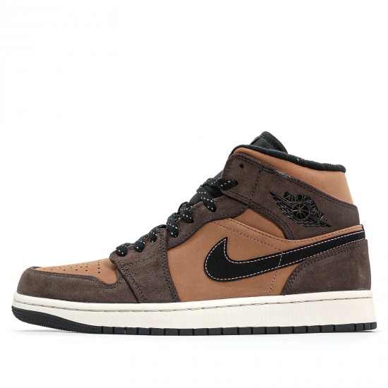 Air Jordan 1 Mid SE Dark Chocolate Womens/Mens AJ1 Sneakers DC7294-200