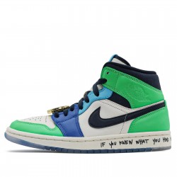 Air Jordan 1 Mid SE "Fearless Melody Ehsani" Womens/Mens AJ1 Sneakers CQ7629-100